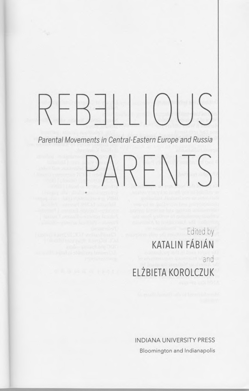 Strelnyk Conservative parents mobilisation