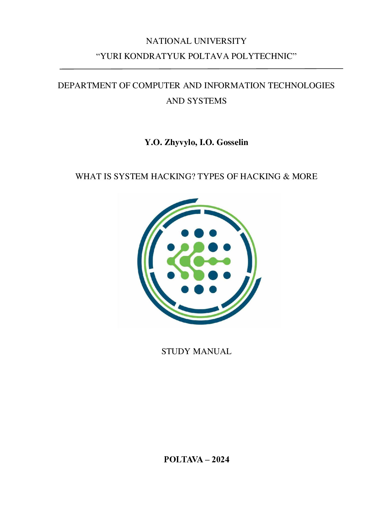 WHAT IS SYSTEM HACKING TYPES OF HACKING & MORE_1-4_англ.версія