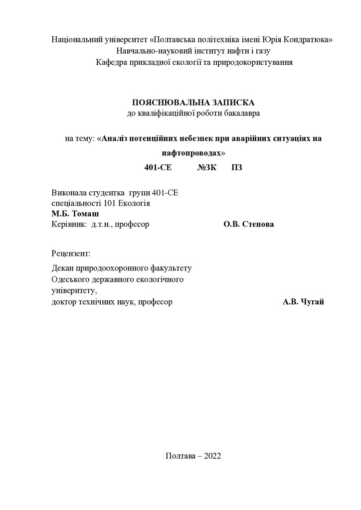 Бакалаврська робота Томаш повна
