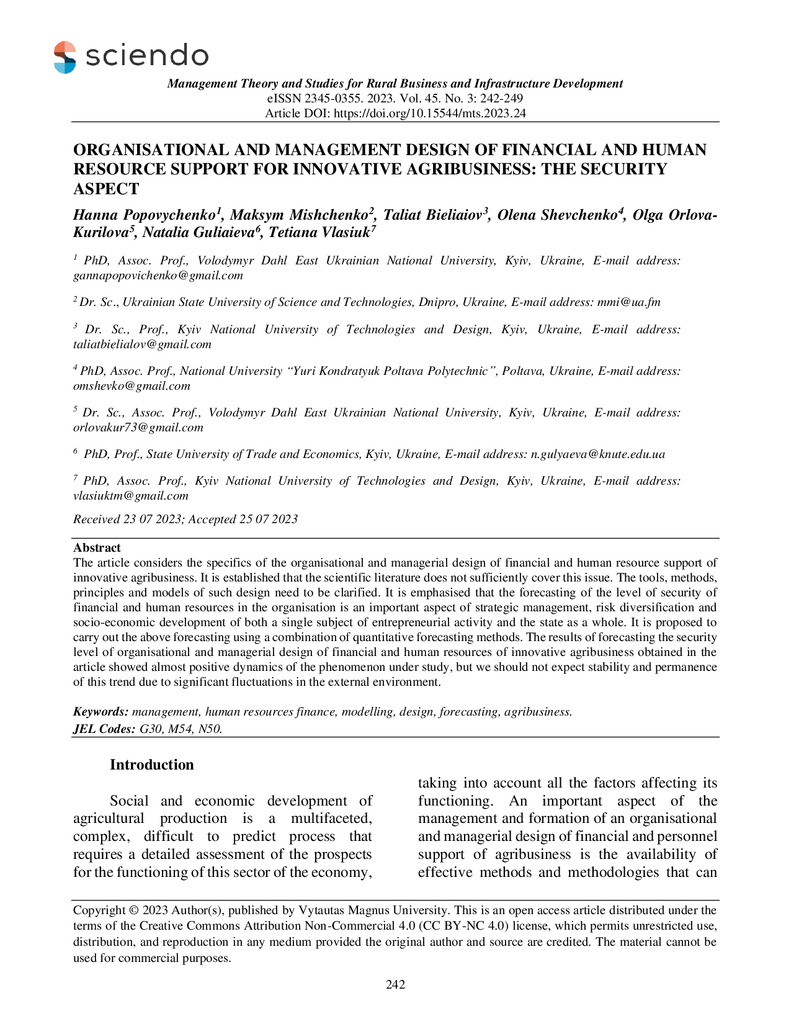 Organisational-and-Management-Design-of-Financial-and-Human-Resource-Support-for-Innovative-Agribusiness-The-Security-Aspect