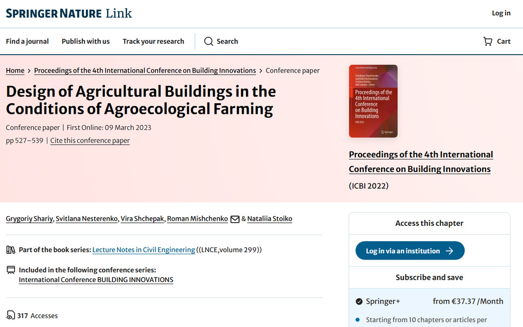 Скан_стаття_Design of Agricultural Buildings in the Conditions of Agroecological Farming