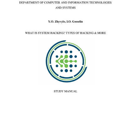 WHAT IS SYSTEM HACKING TYPES OF HACKING & MORE_1-4_англ.версія