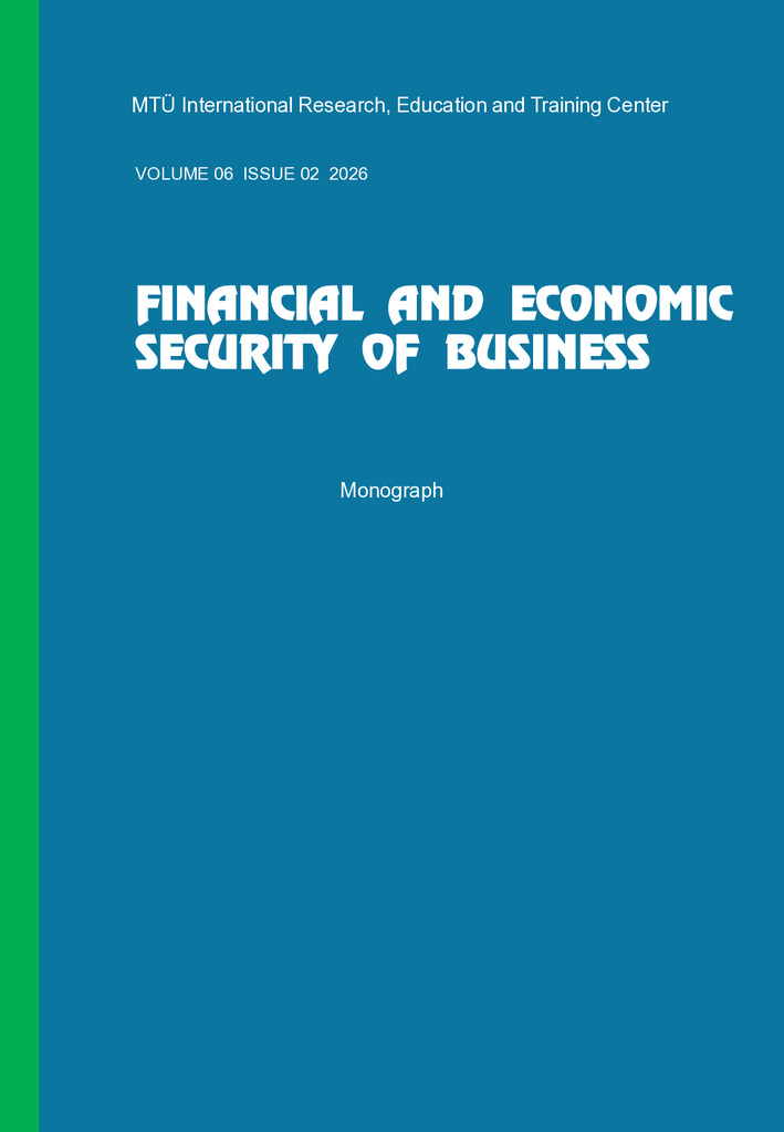 USE OF BIG DATA AND DATA ANALYTICS IN ENSURING FINANCIAL AND ECONOMIC SECURITY OF BUSINESS